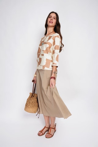 Blouse en lin - Beige