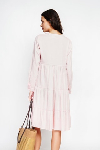 Robe en lin - Rose