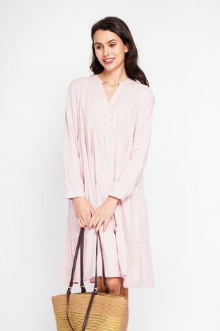 Robe en lin - Rose