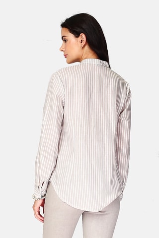 Chemise en lin Beige