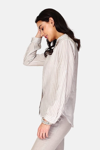 Chemise en lin Beige