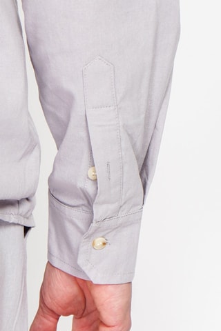 Chemise en lin - Gris clair