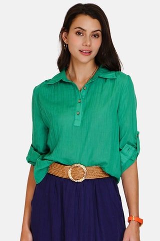 Tunique en lin - Vert