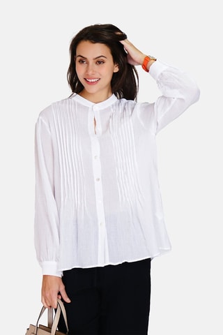 Tunique en lin 
Blanc