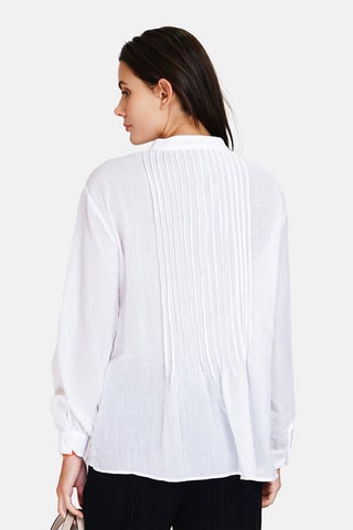 Tunique en lin 
Blanc