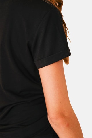 T-shirt en lin 
Noir