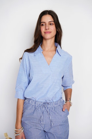 Blouse en lin - Ciel