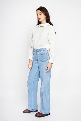 Blouse en lin - Ecru