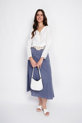 Blouse en lin - Blanc