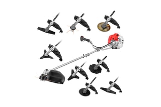 Débroussailleuse à essence - 65 cc - 9 accessoires