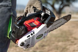 Tronçonneuse à essence - 25 cc - 1,03 kW - Moteur 2T 1,4 cv