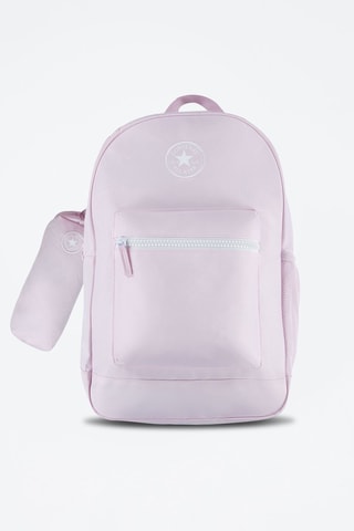 Sac à dos et trousse - Rose poudré
