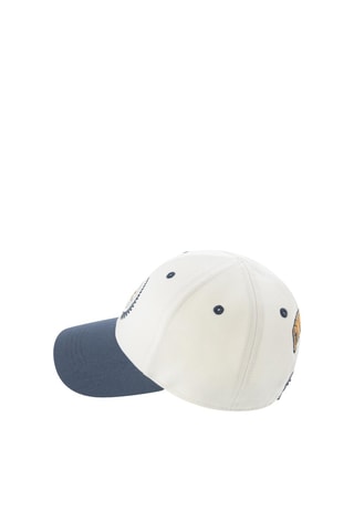 Casquette - Blanc et bleu marine