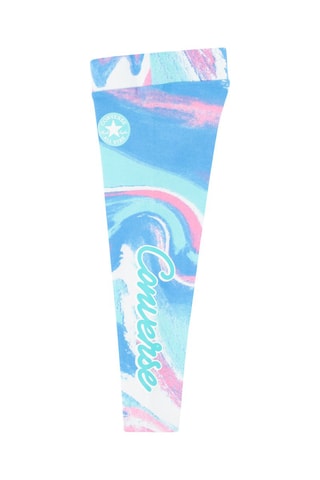 Legging tie and dye - Blanc et bleu clair