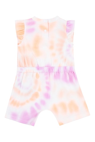 Barboteuse - Orange et rose