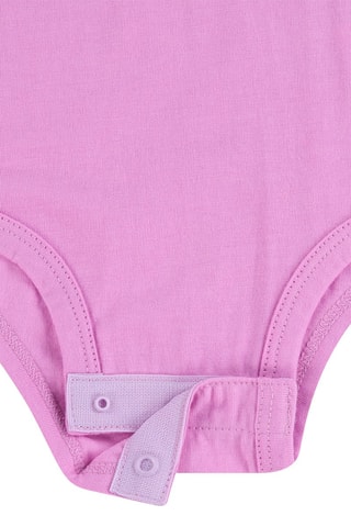 3 bodys - Rose et blanc