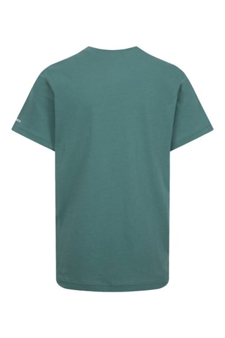 T-shirt en coton biologique - Bleu pétrole