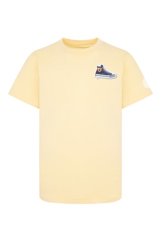T-shirt en coton biologique - Jaune
