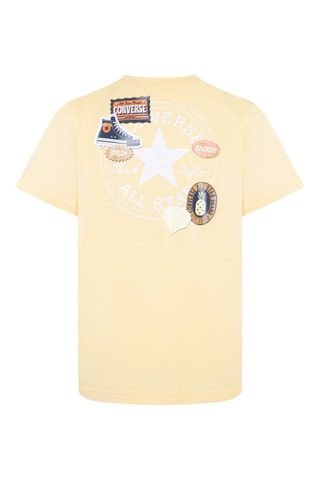 T-shirt en coton biologique - Jaune