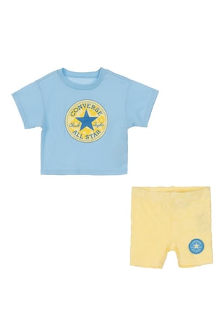 T-shirt et short - Bleu et jaune