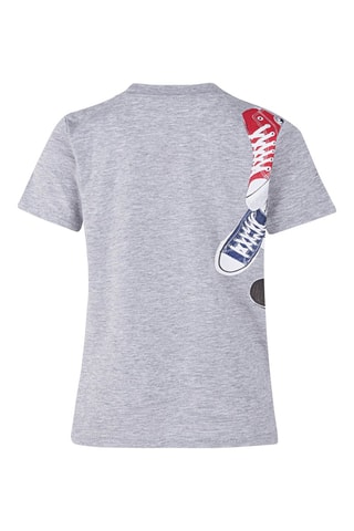 T-shirt - Gris et rouge