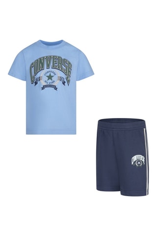 T-shirt et short - Bleu