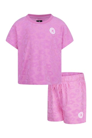 T-shirt et short - Lilas