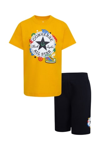 T-shirt et short - Jaune et noir