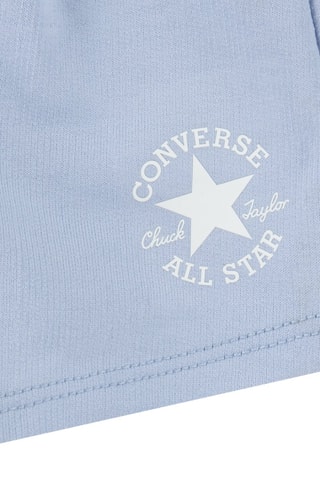 T-shirt et short - Bleu et lilas