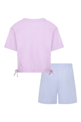 T-shirt et short - Violet et bleu