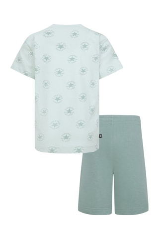 T-shirt et bermuda - Vert pastel