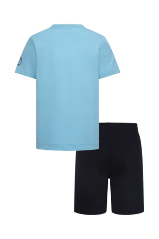 T-shirt et bermuda - Bleu