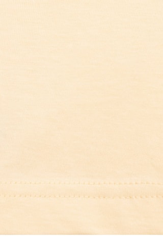 T-shirt en coton biologique - Jaune