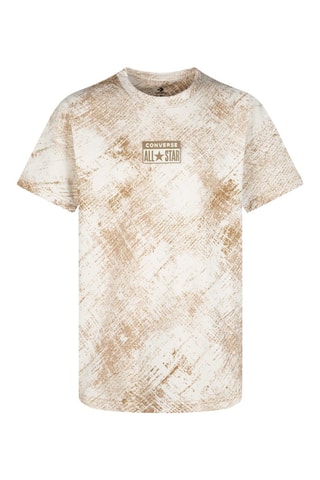 T-shirt tie and dye - Beige