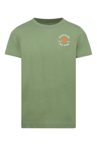 T-shirt - Kaki et orange
