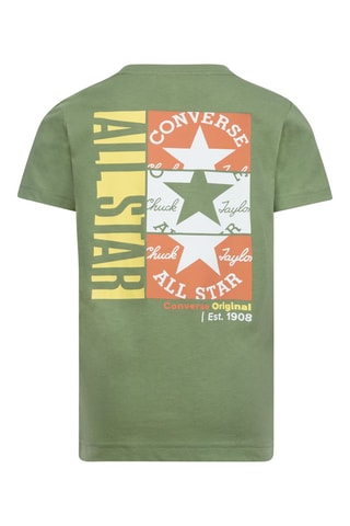 T-shirt - Kaki et orange