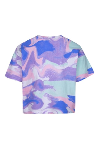 T-shirt tie and dye - Violet et rose clair