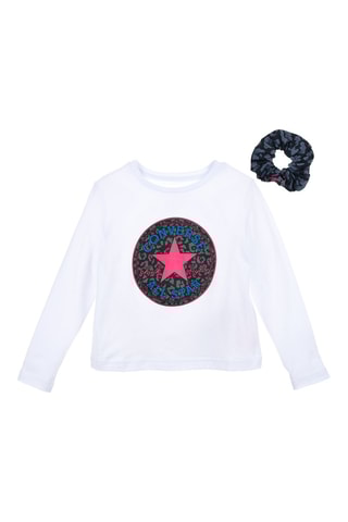 T-shirt et chouchou - Blanc