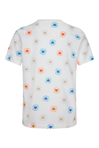 T-shirt - Blanc et bleu