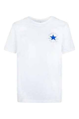 T-shirt - Blanc et bleu