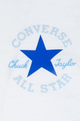 T-shirt - Blanc et bleu