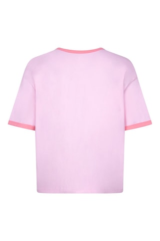 T-shirt - Rose et blanc