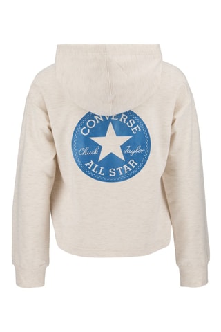 Sweat à capuche - Beige chiné