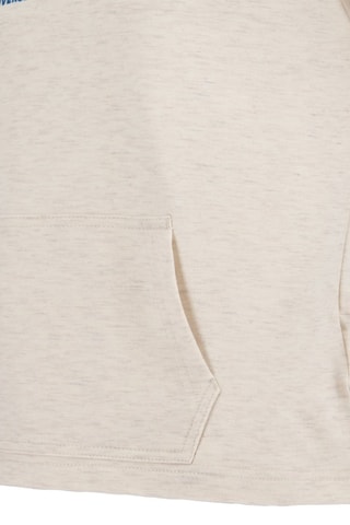 Sweat à capuche - Beige chiné