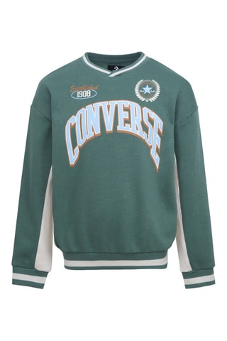 Sweat en coton biologique - Vert foncé