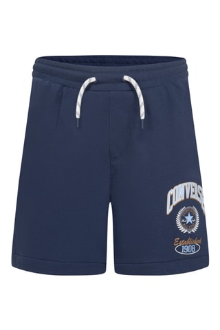 Short - Bleu foncé et blanc