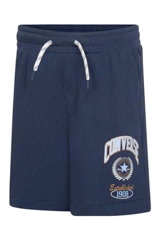 Short - Bleu foncé et blanc