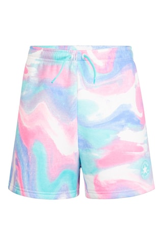 Short tie and dye - Blanc