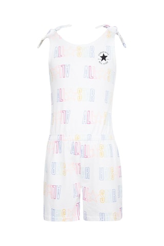 Combishort - Blanc et rose