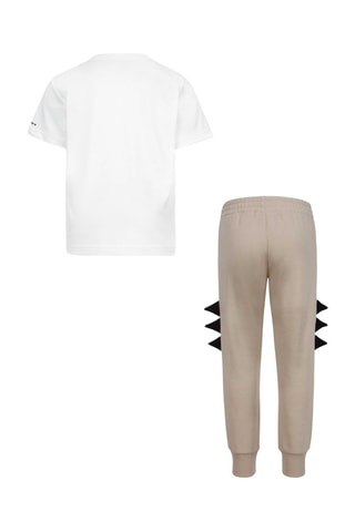 T-shirt et jogging - Ecru